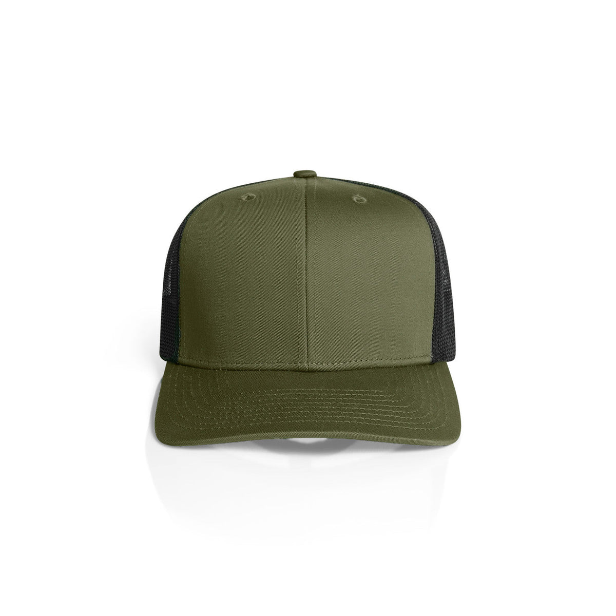 Mesh Contrast Trucker Cap 1191 - Army/Black