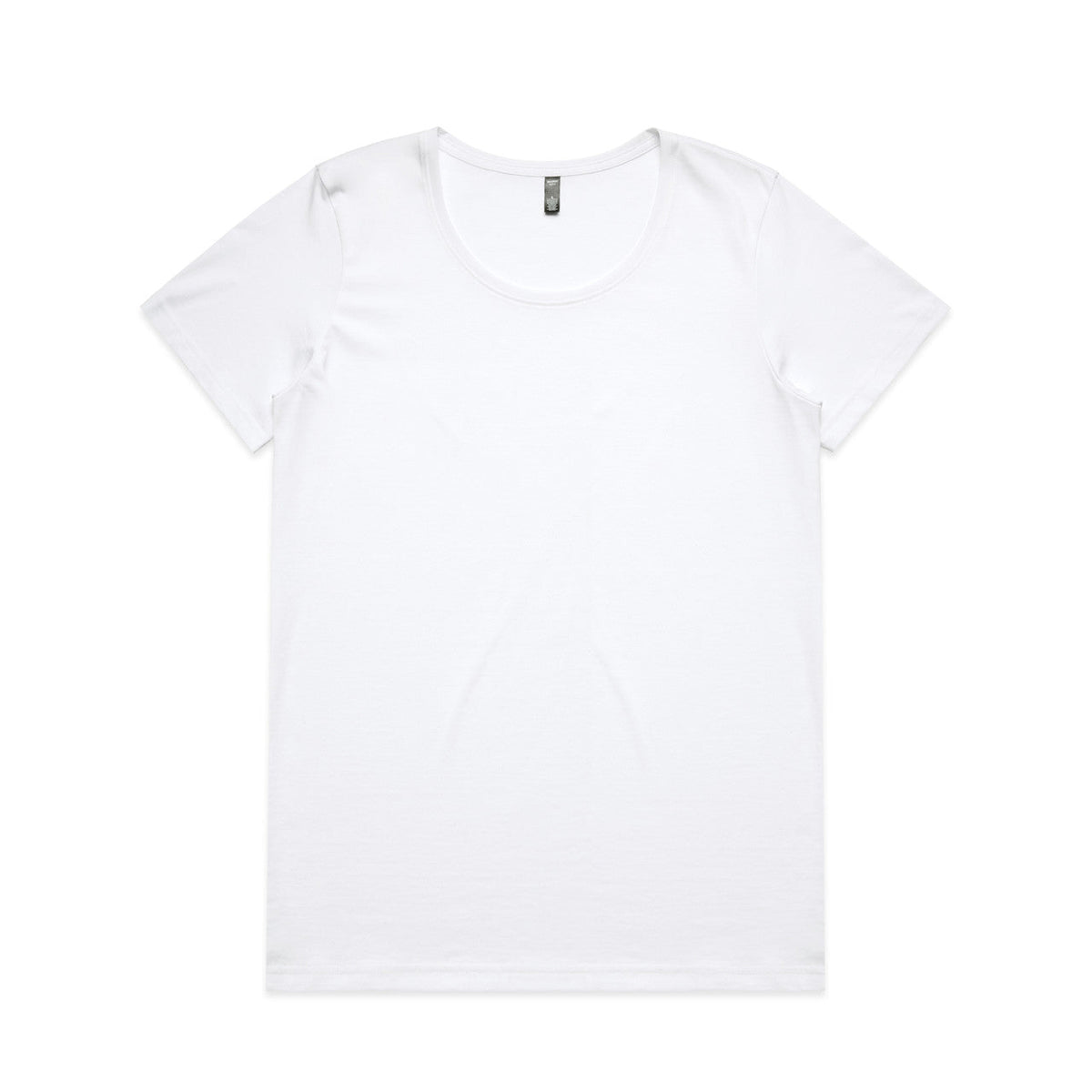Wo's Maple Scoop Tee 4019 - White