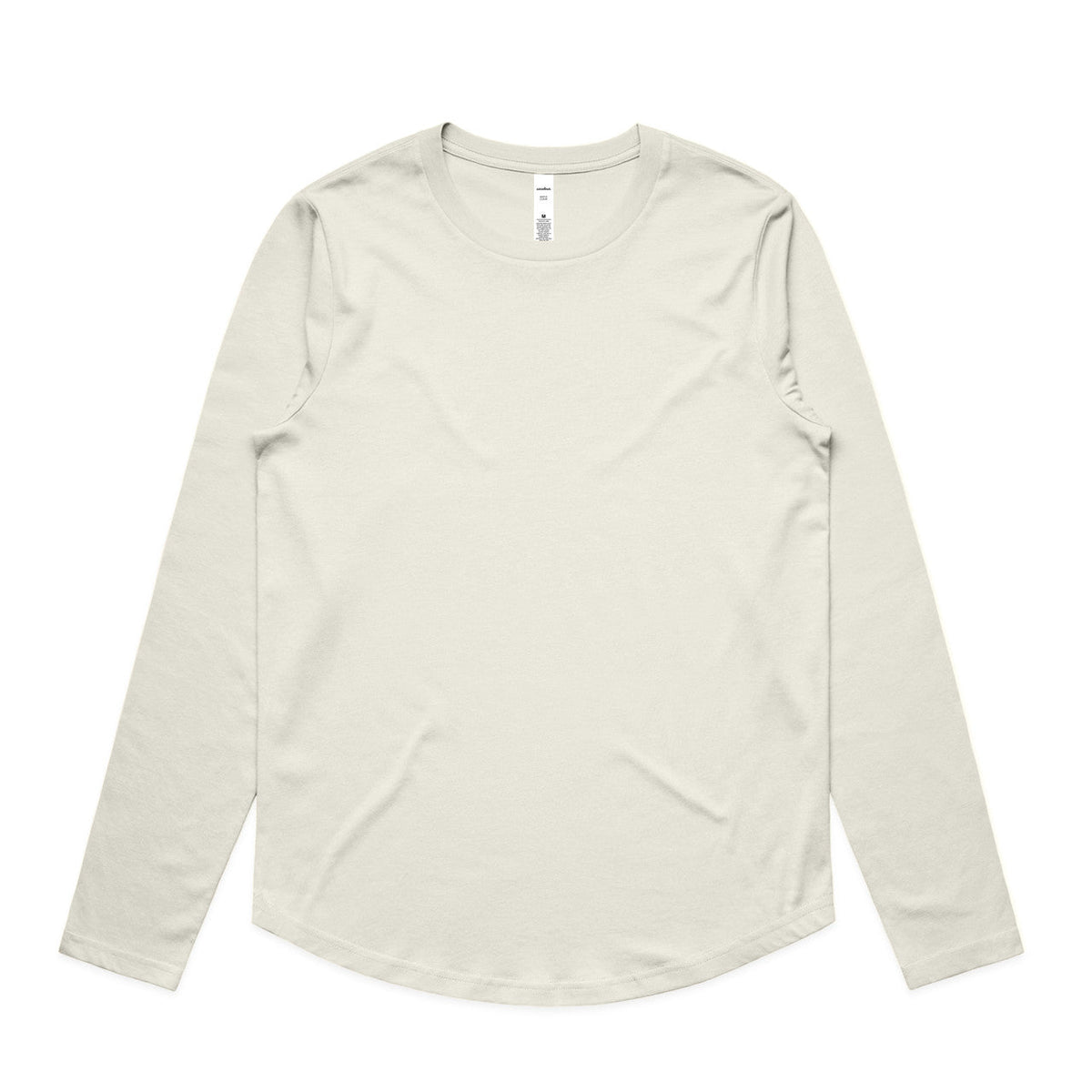 Wo's Maple Curve L/S Tee 4021 - Ecru