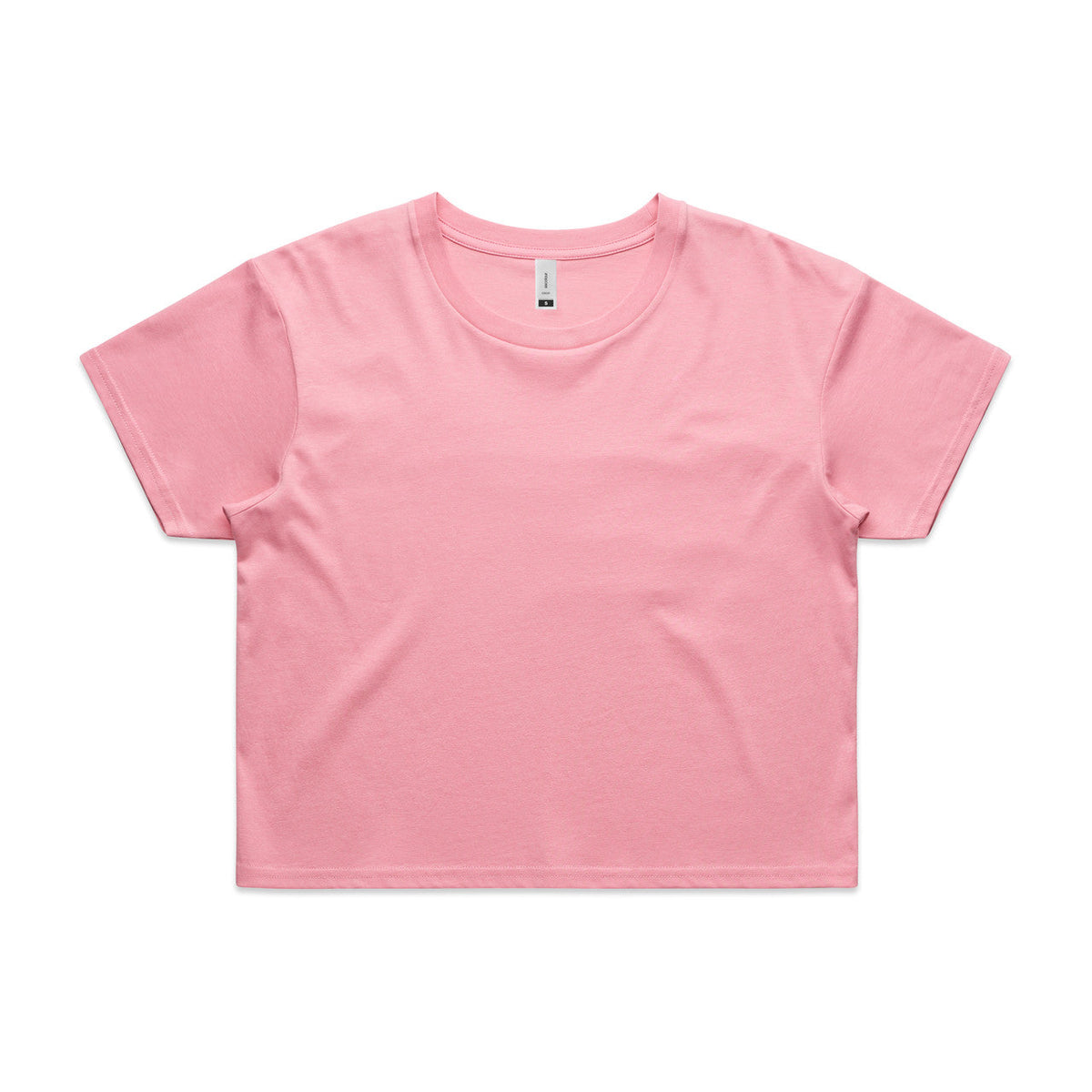 Wo's Crop Tee 4062 - Bubblegum