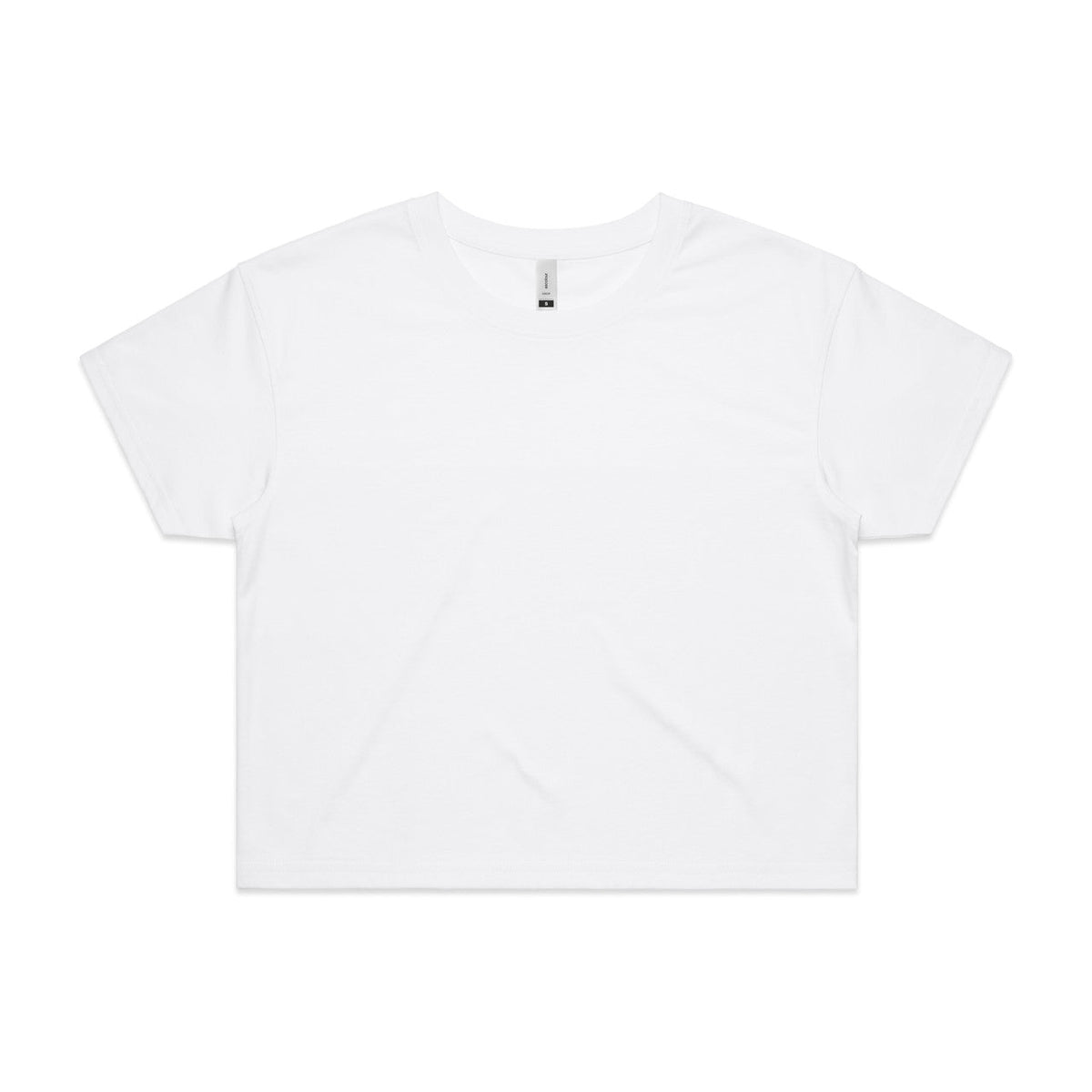 Wo's Crop Tee 4062 - White