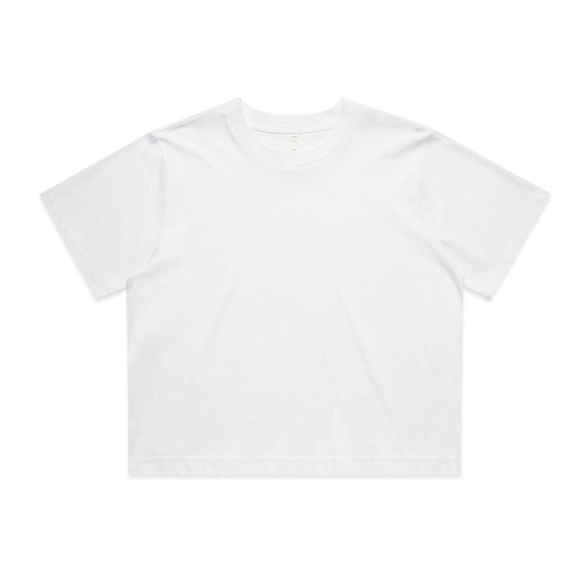 Wo's Classic Crop Tee 4072 - White