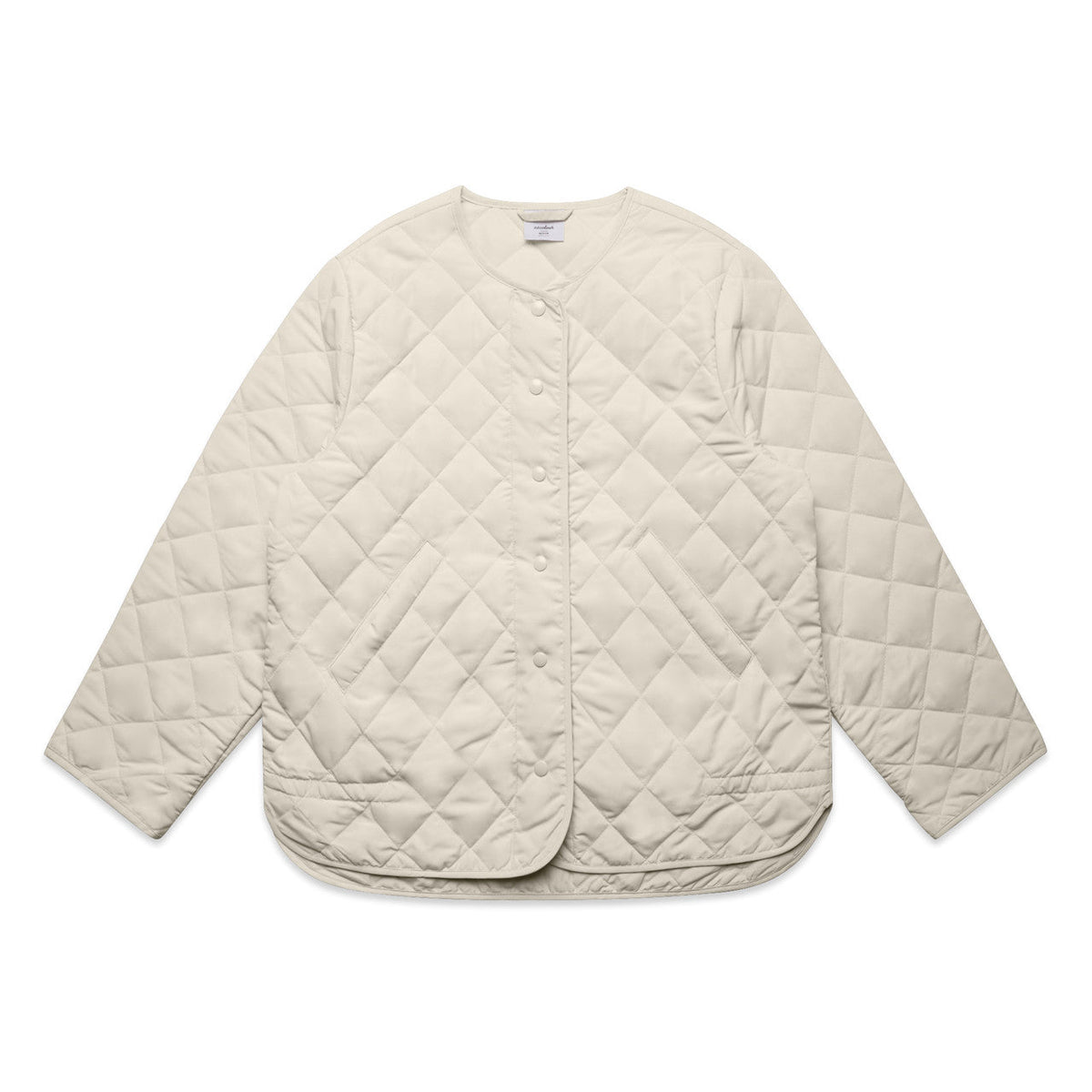 Wo's Quilted Jacket 4525 - Bone