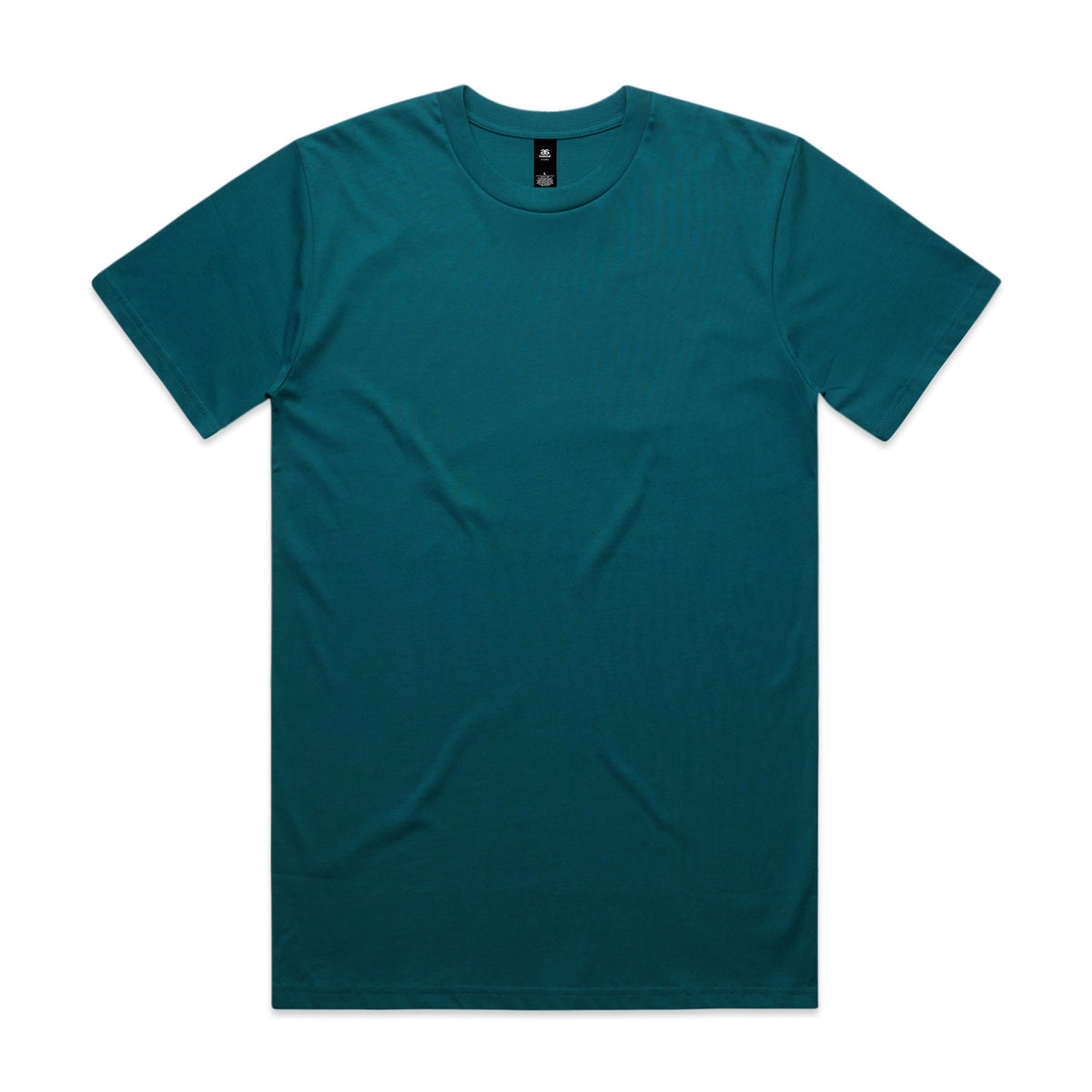 Planett staple tee solid teal short-sleeved cotton t-shirt perfect for uniforms and workwear essentials