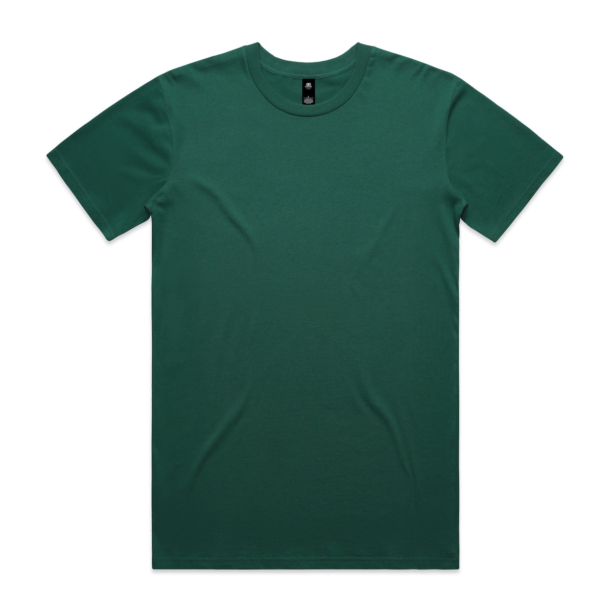 Planett staple tee plain dark green crew neck short sleeve t-shirt ideal for workwear and uniforms