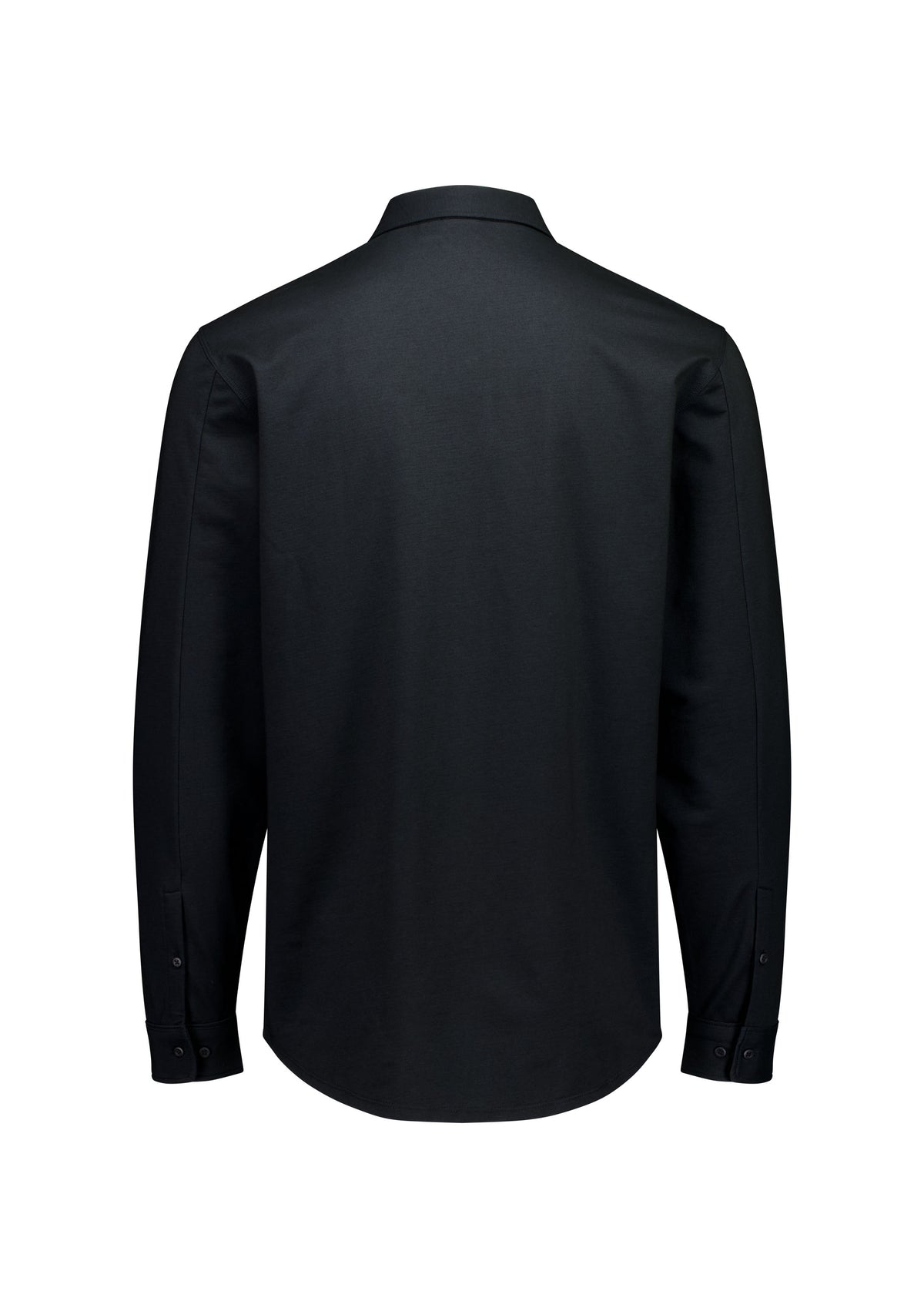 Biz Collection Mens Venture Long Sleeve Shirt BS2619ML in Black product view