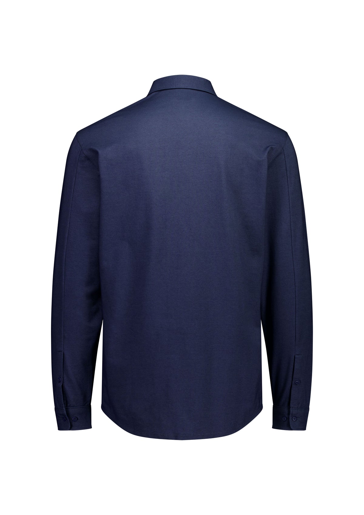 Biz Collection Mens Venture Long Sleeve Shirt BS2619ML in Denim Blue product view