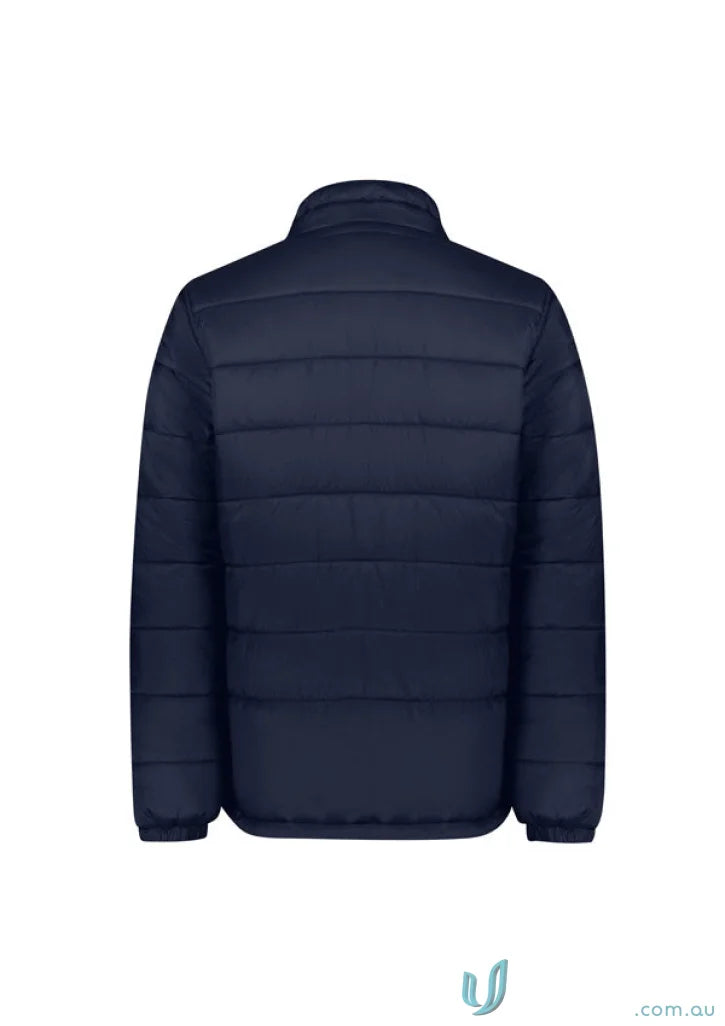 Biz Collection J212L Alpine Ladies Puffer Jacket in navy