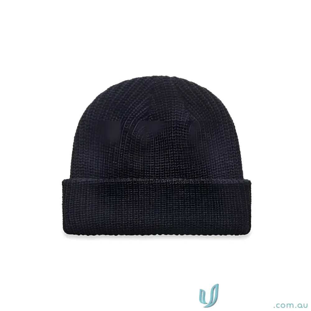 Acrylic Beanie 1120 Cable Beanie in Navy