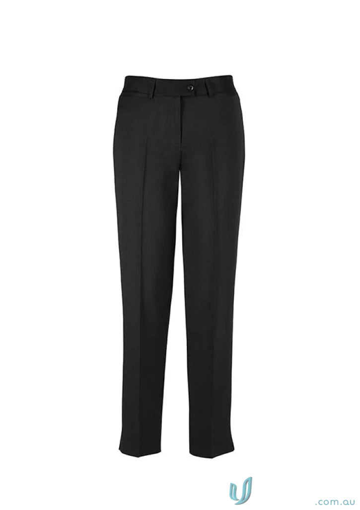 Black cool stretch slim leg pants for womens cool style and comfy fit