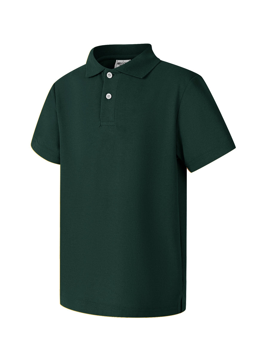 Bocini Short Sleeve Polo CP2103 - Bottle Green