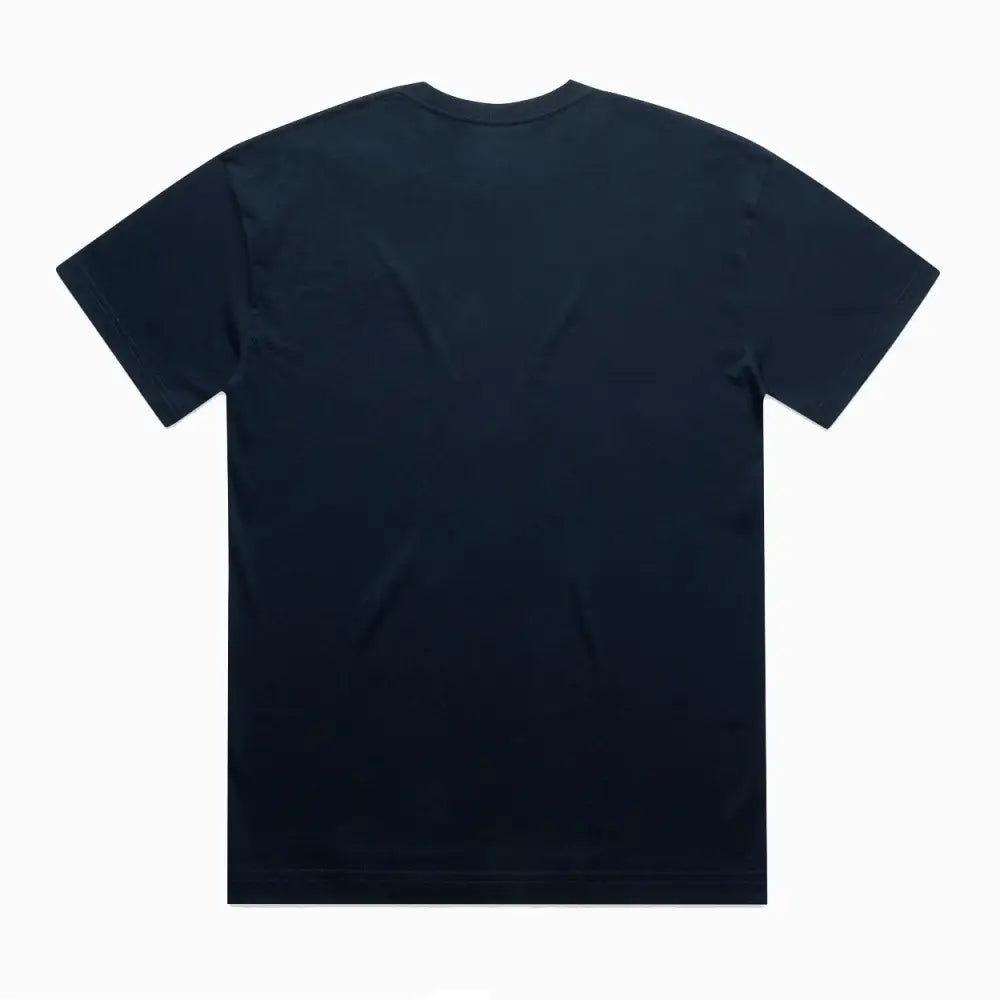 Black short-sleeved hike oversize tee with crew neck perfect for comfortable workwear and casual uniforms