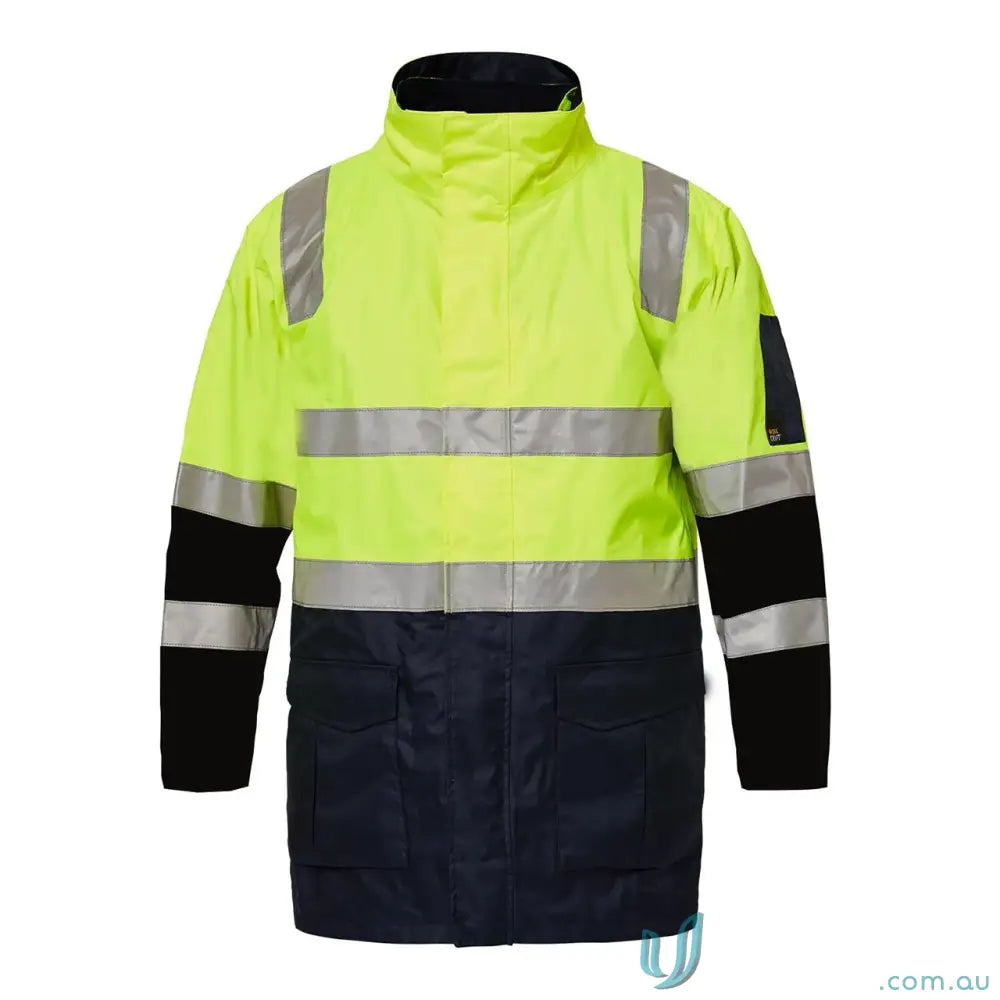 WorkCraft WW9022 HiVis 4-in-1 Reflective Jacket