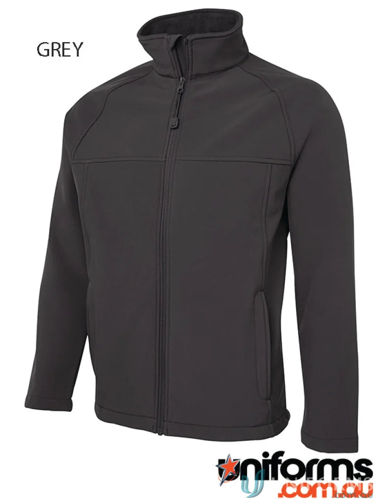 Grey JBs Layer Softshell Jacket, a comfy softshell jacket for outdoor adventures