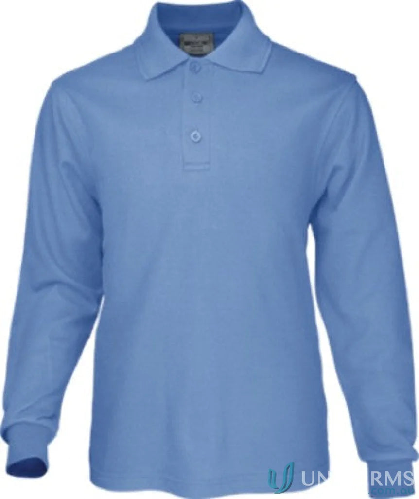 Bocini CP1316 Kids L/S Basic Polo