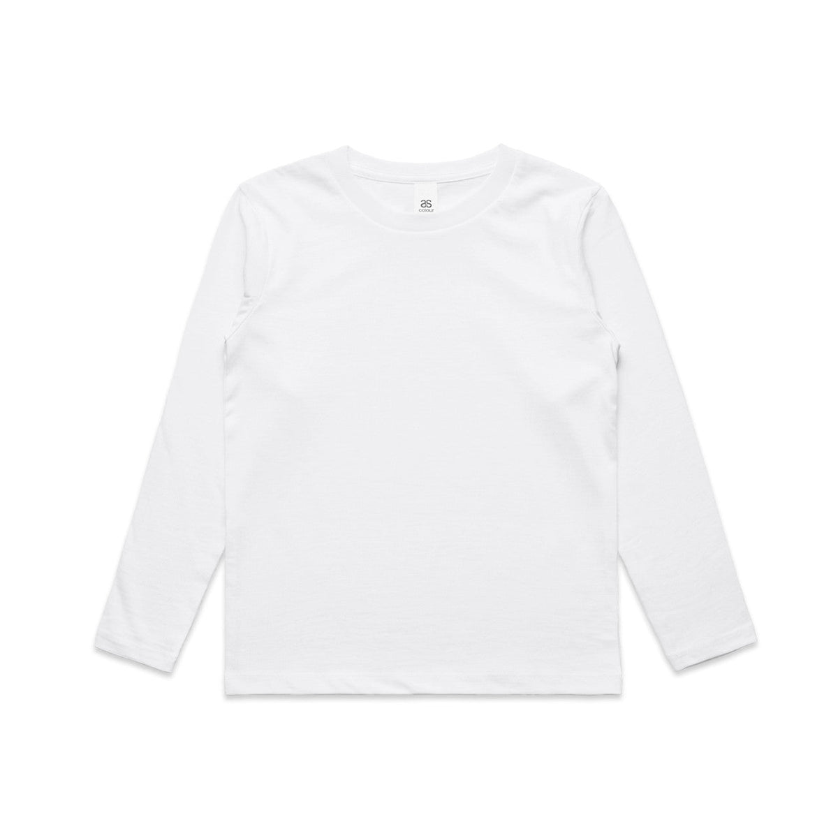 Kids Staple L/S Tee 3007 - White