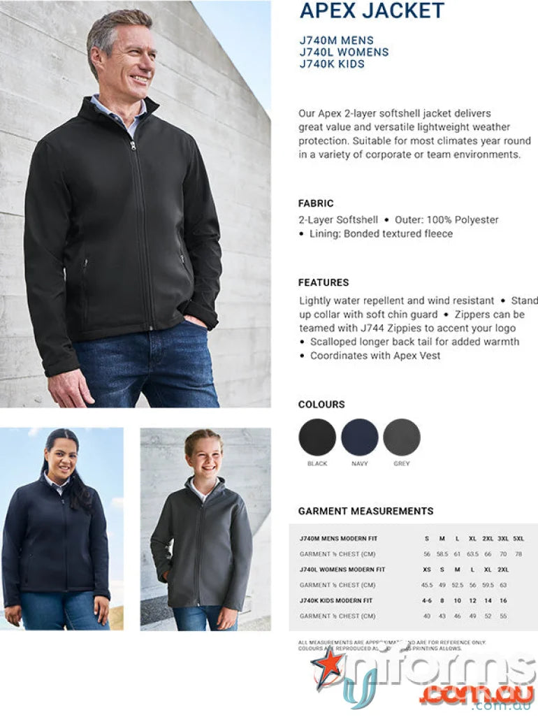 Ladies Apex Softshell Jacket from Biz Collection Womens, perfect womens apex jacket look