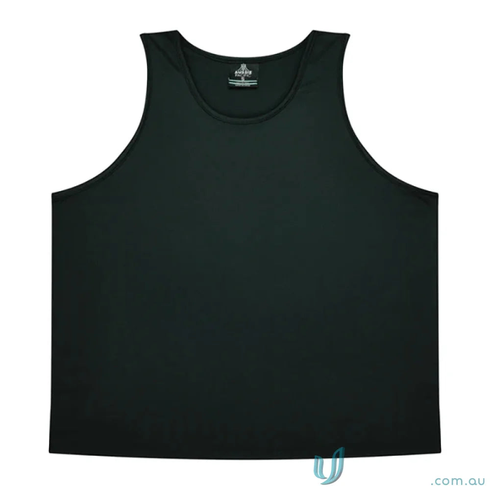 Black tank top made of comfy fabric, perfect for ladies uniforms and casual wear
