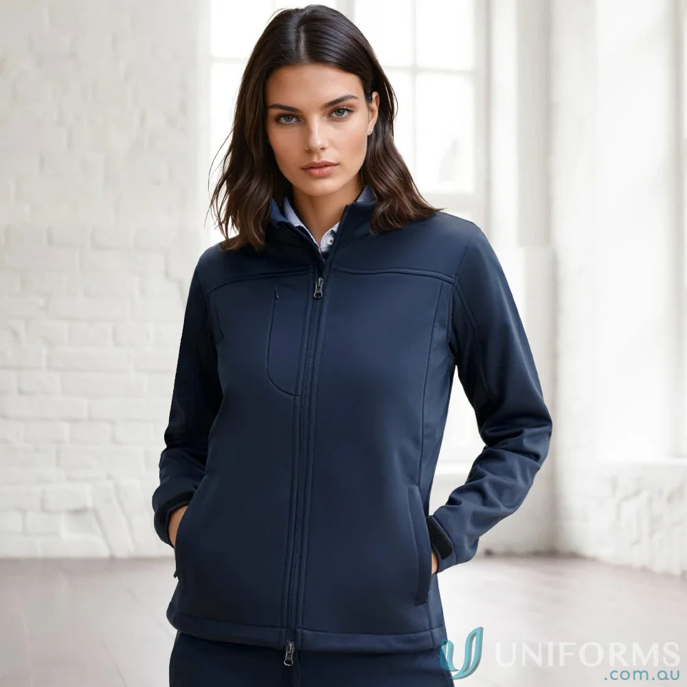 Womens softshell jacket from Ladies U:Tech SoftShell collection with pockets