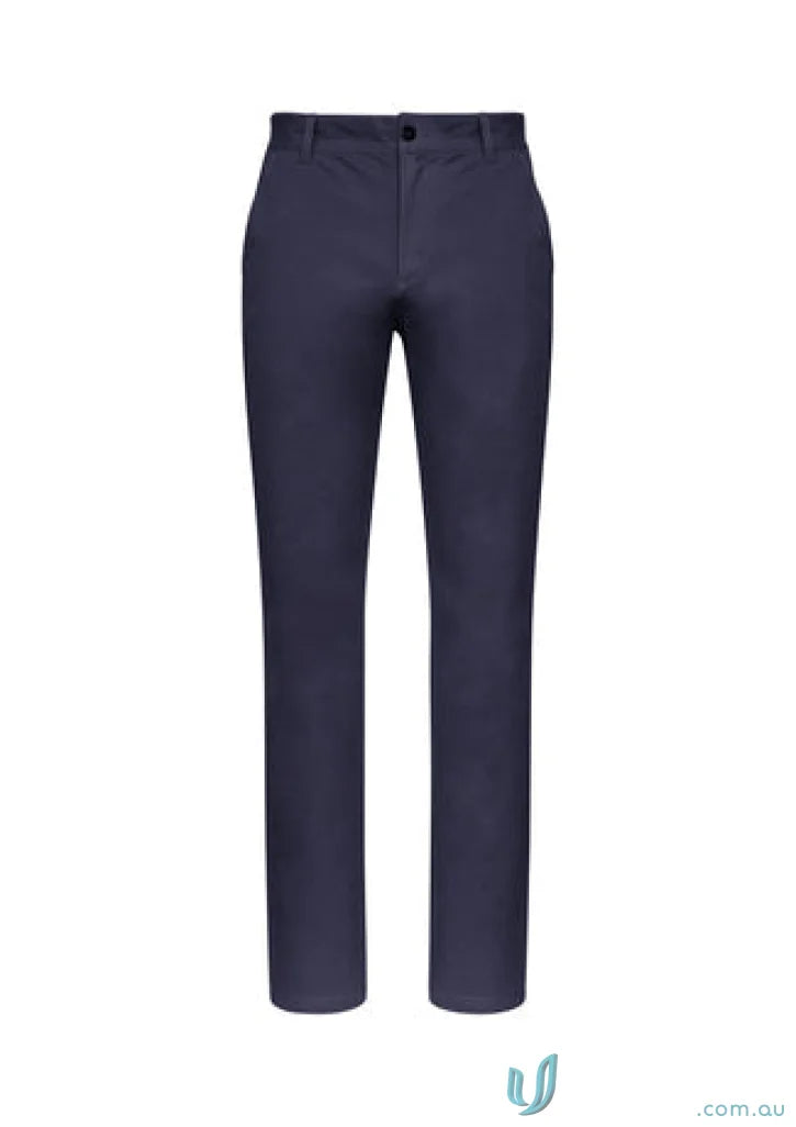 Navy blue Lawson Stretch Chino Pants from Biz Collection Mens chino pants line