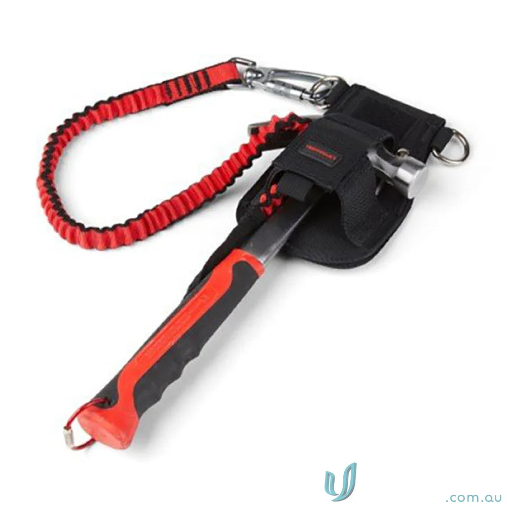 Hammer holster with lanyard on Gripps® Screwlock Cable for secure tool hold