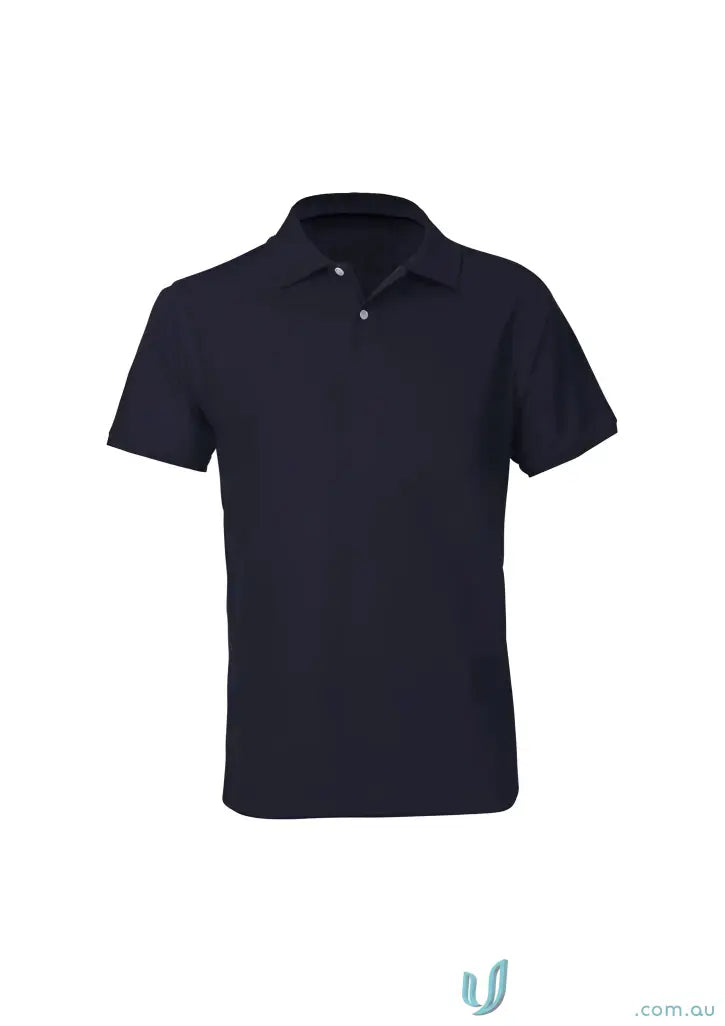 Navy blue Sorrento Polo from Biz Collection Mens short sleeve polo line