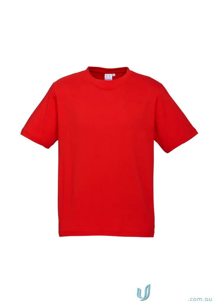Southport Tee in ice short sleeve, biz collection mens ice, twin needle sleeve style