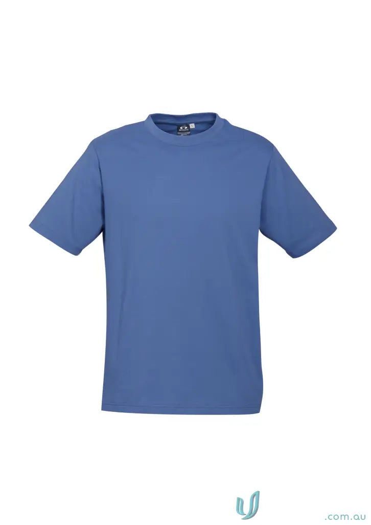 Southport Tee ice short sleeve mens t-shirt with ribbed crew neck and twin needle sleeve