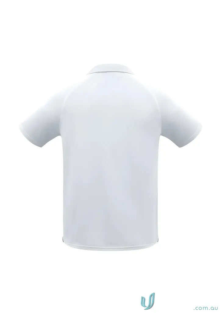 White polo shirt from the Sprint Polo collection, P300MS Mens Biz Cool style