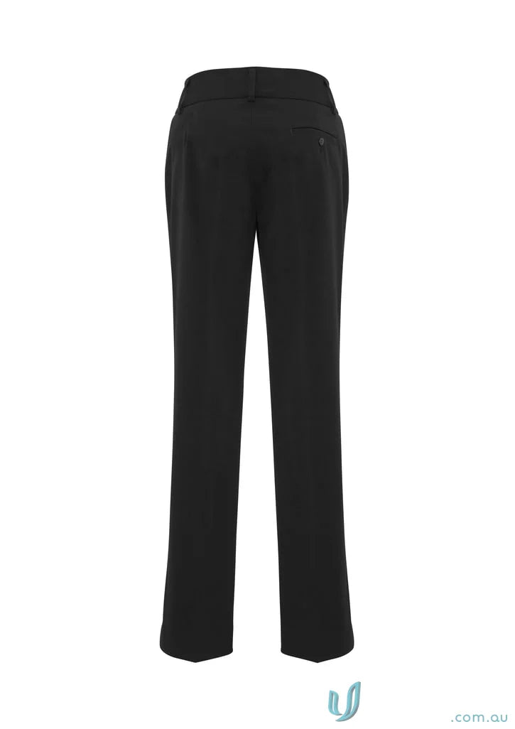 Black straight-leg trousers from Stella Perfect Pant, perfect for womens Biz Collection