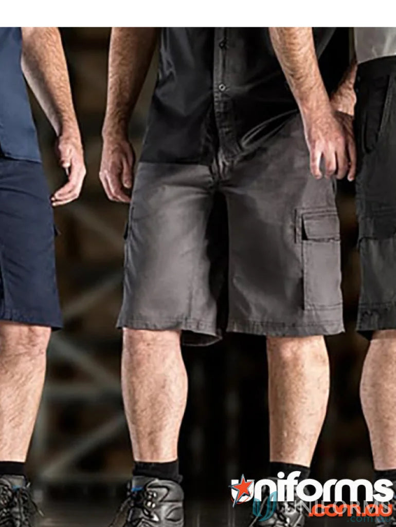 Syzmik Mens Midweight Drill Cargo Short ZW012 perfect for work outings