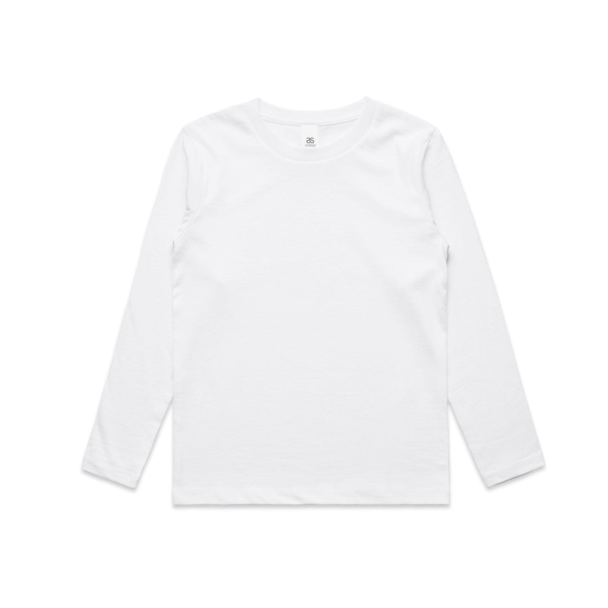 Youth Staple L/S Tee 3008 - White