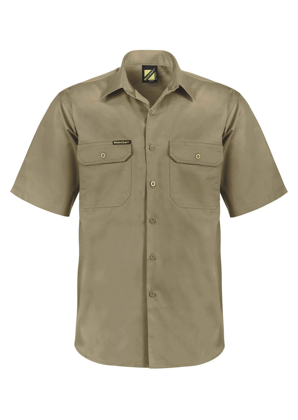 Lightweight Vented Cotton Drill SS Shirt