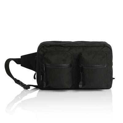Recycled Double Waist Bag 1025 - Black