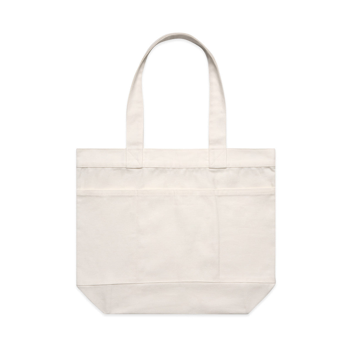 Pocket Tote Bag 1041 - Cream