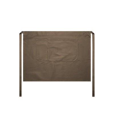 Carrie Half Apron 1083 - Walnut