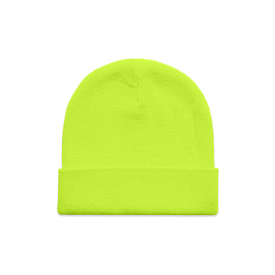 Cuff Safety Beanie 1107F - Safety Yellow