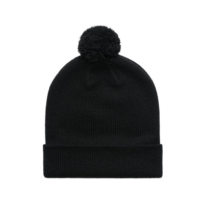 Pom Pom Beanie 1124 - Black