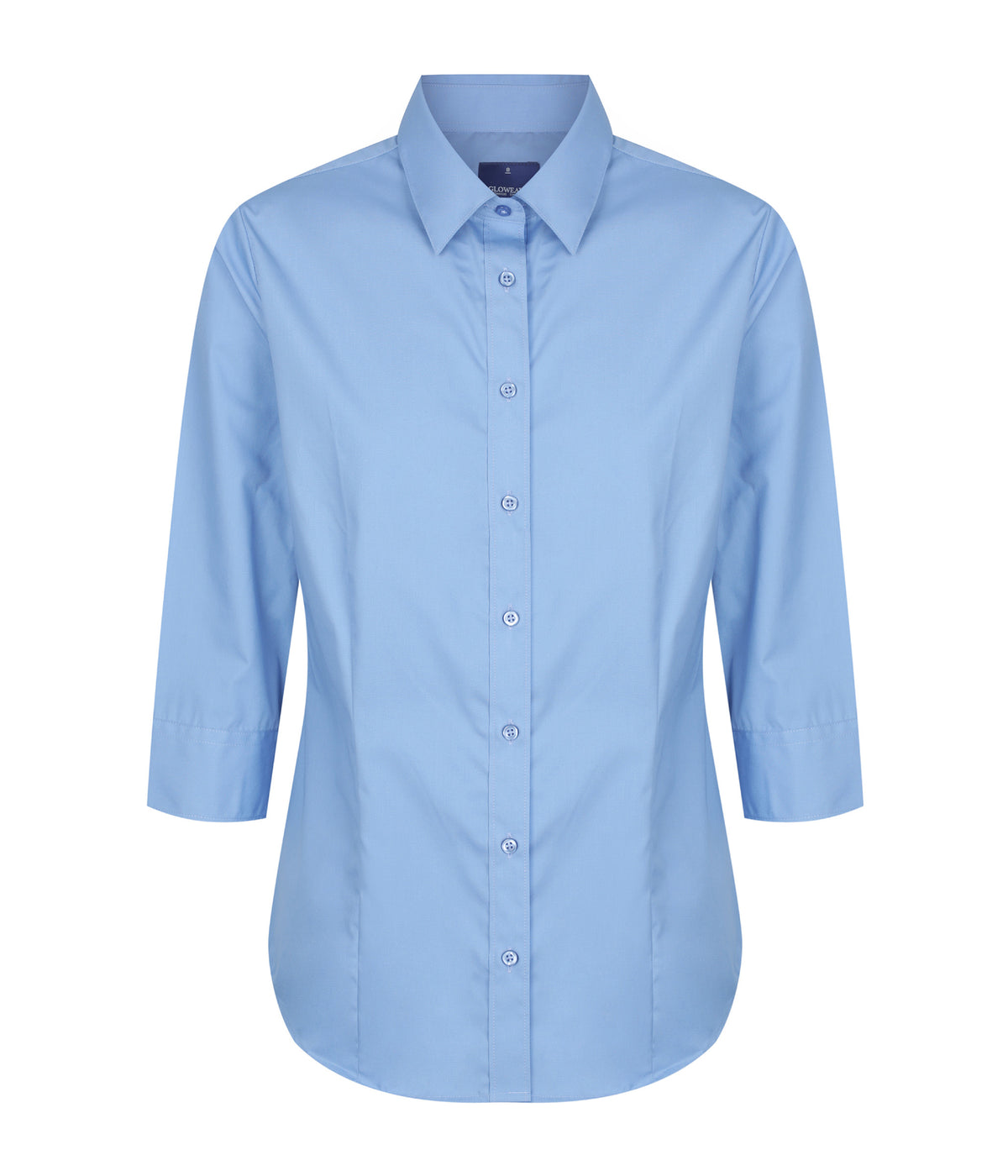 Nicholson Tailored Fit Premium Poplin 3Q Shirt