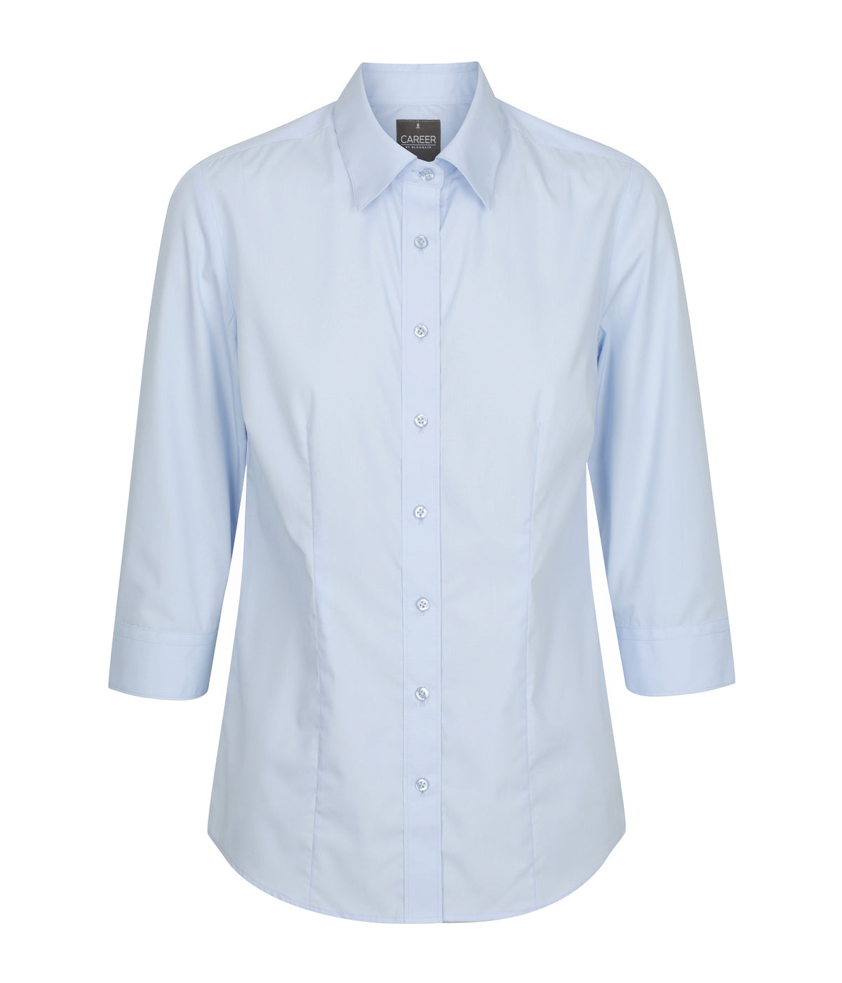 Nicholson Tailored Fit Premium Poplin 3Q Shirt