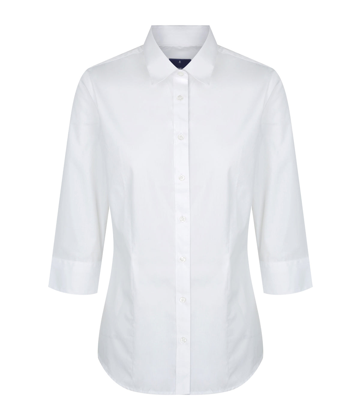 Nicholson Tailored Fit Premium Poplin 3Q Shirt