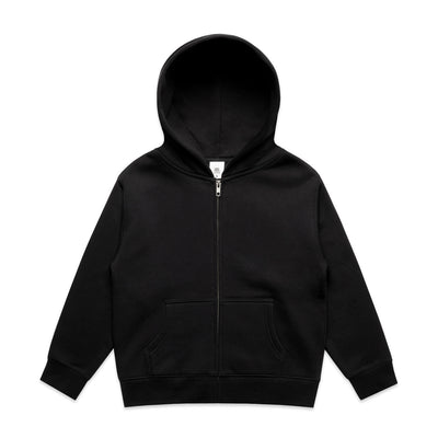 Kids Relax Zip Hood 3038 - Black