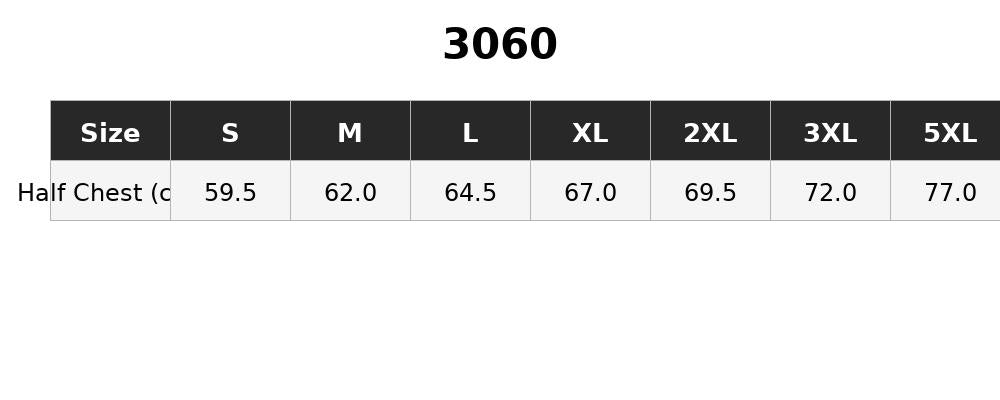 Outlander Eco Vest size chart