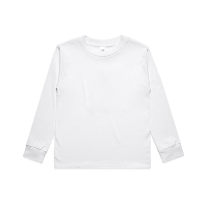 Kids Classic L/S Tee 3062 - White