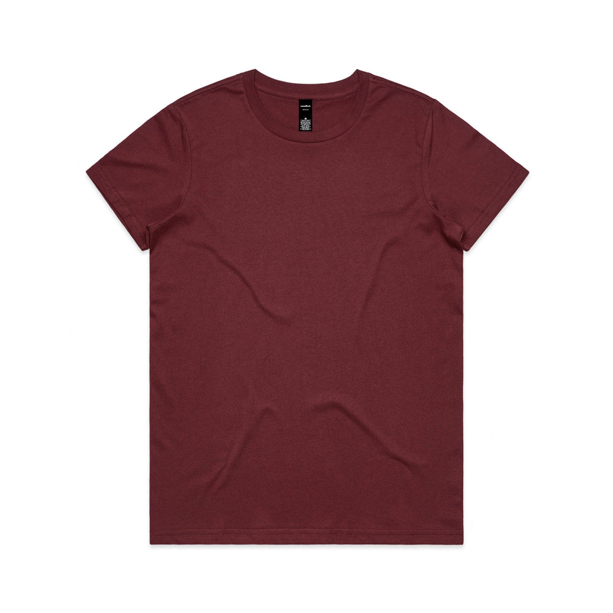 Wo's Maple Tee 4001 - Burgundy