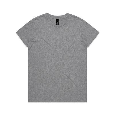 Wo's Maple Tee 4001 - Grey Marle