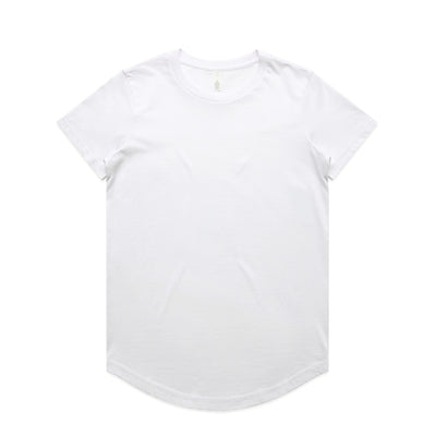 Wo's Maple Curve Tee 4024 - White