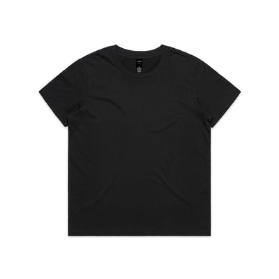 Wo's Maple Minus Tee [-8cm] 4025 4025 - Black