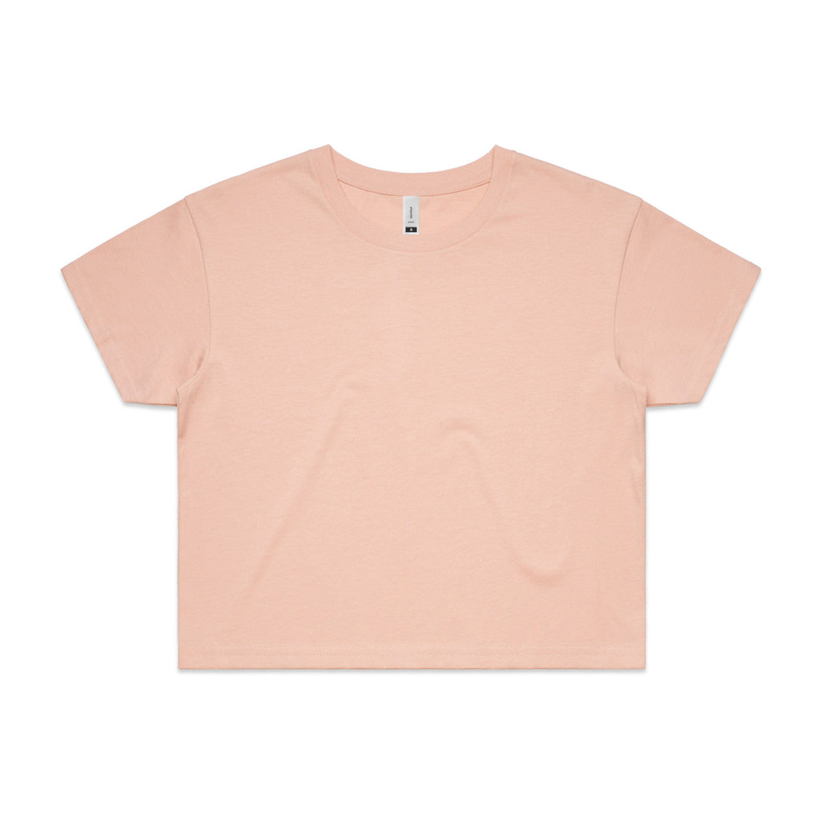 Wo's Crop Tee 4062 - Pale Pink