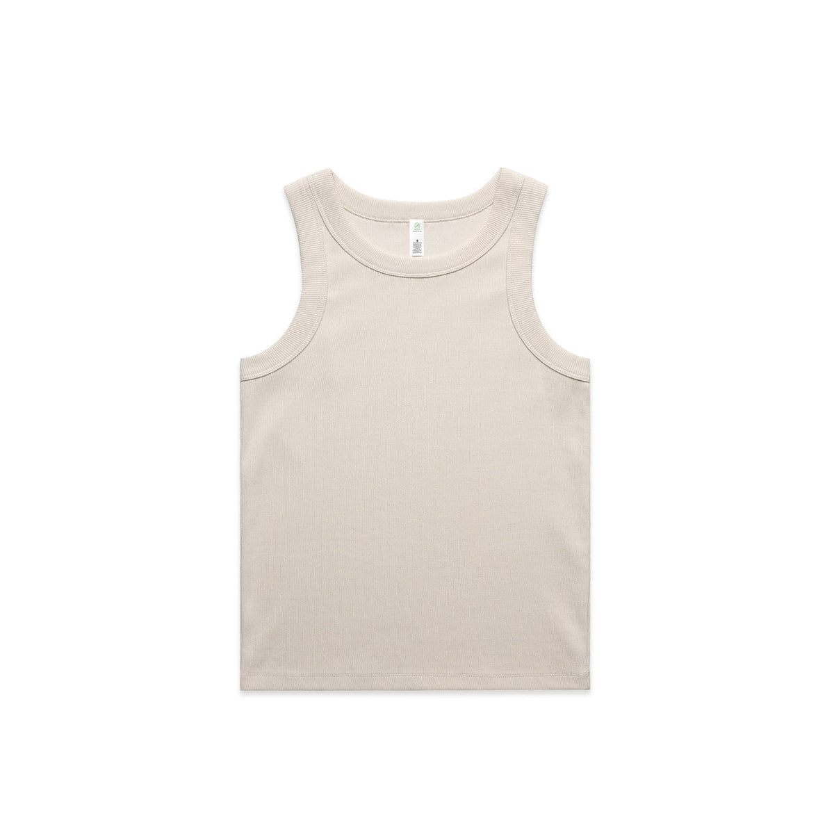 Wo's Organic Rib Tank 4063G - Bone